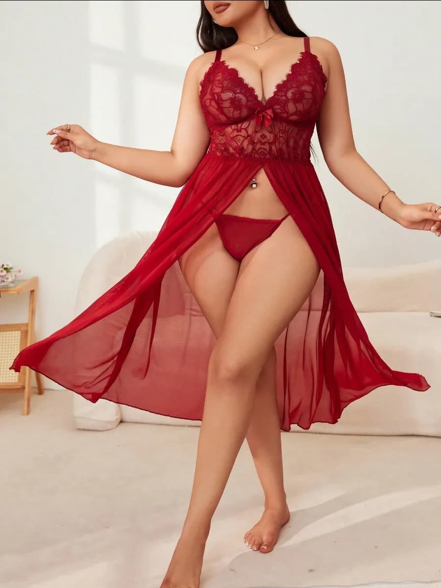 Эротическое неглиже больших размеров