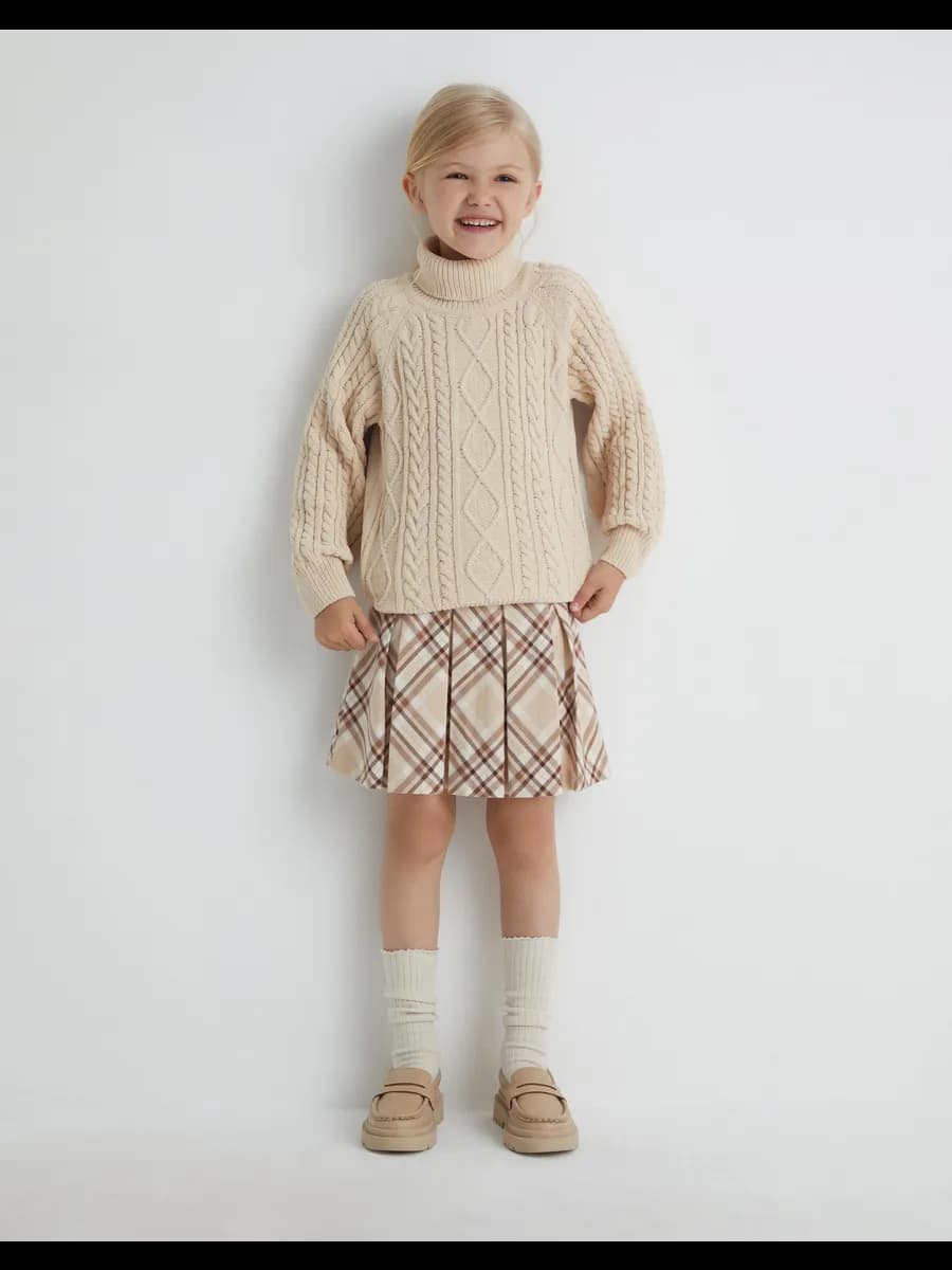 Юбка в клетку