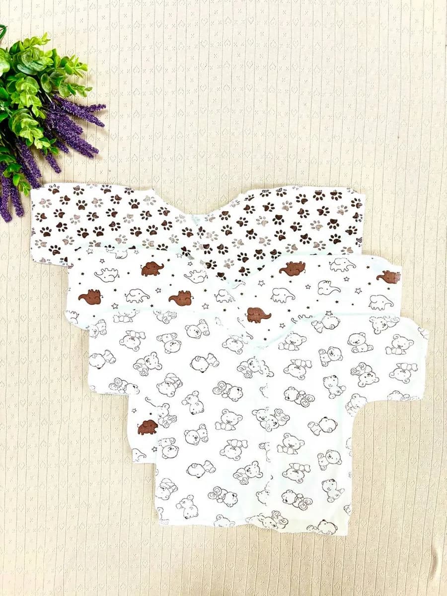 Распашонка для новорожденных 3 штуки