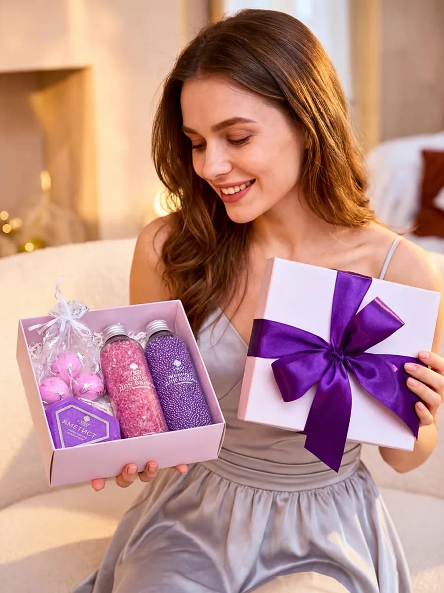 Подарочный набор для ванны на 8 марта