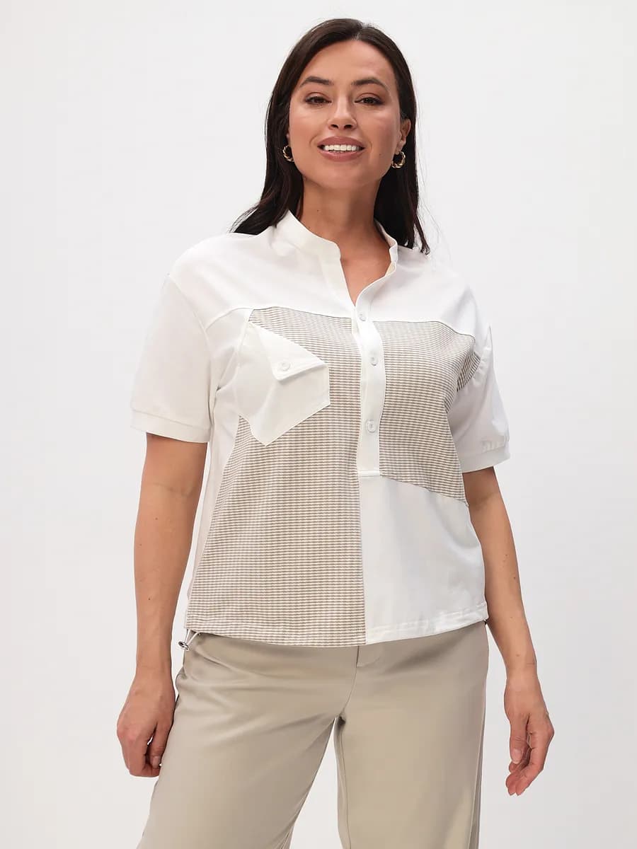 Футболка рубашка летняя большие размеры нарядная