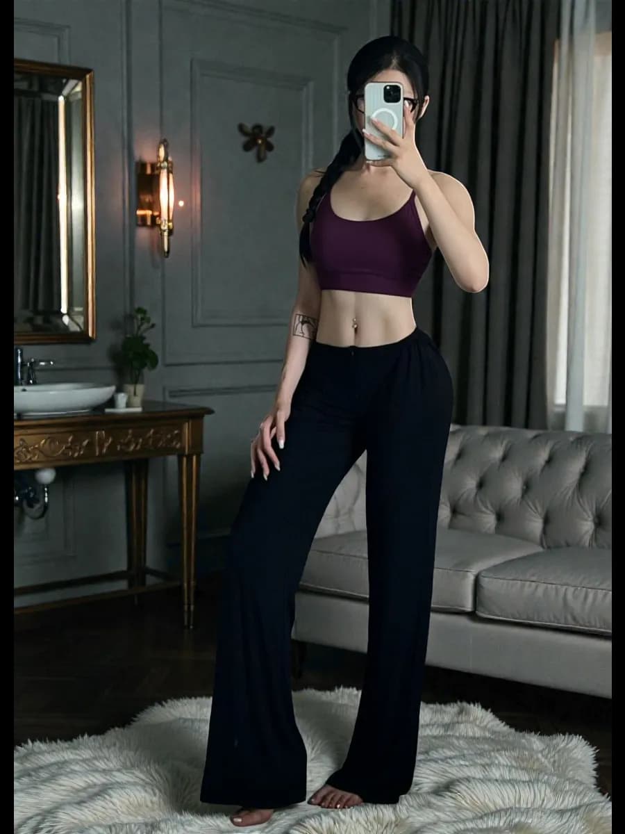 Брюки лёгкие повседневные спортивные домашние