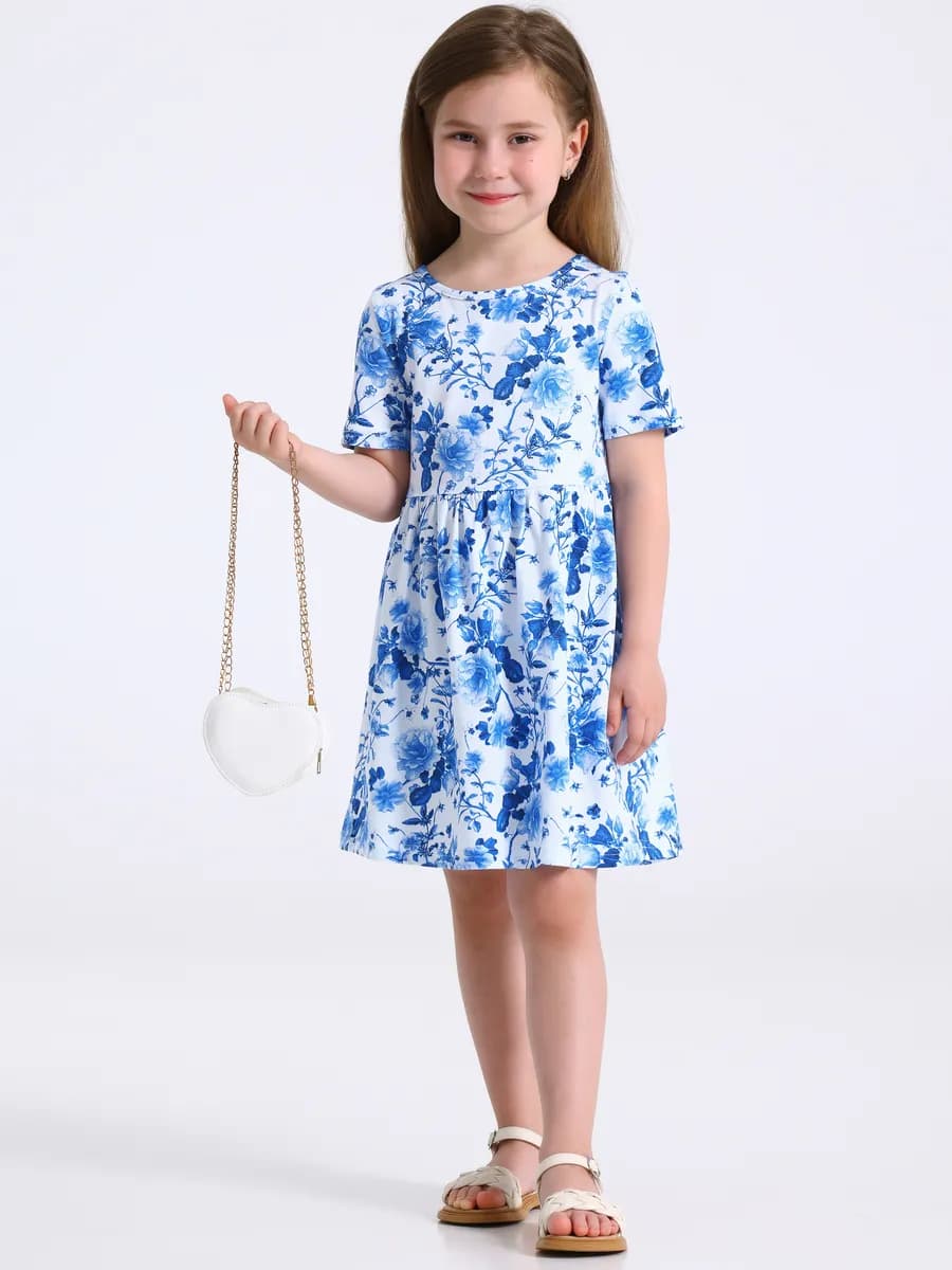 Платье в садик хлопок 100%