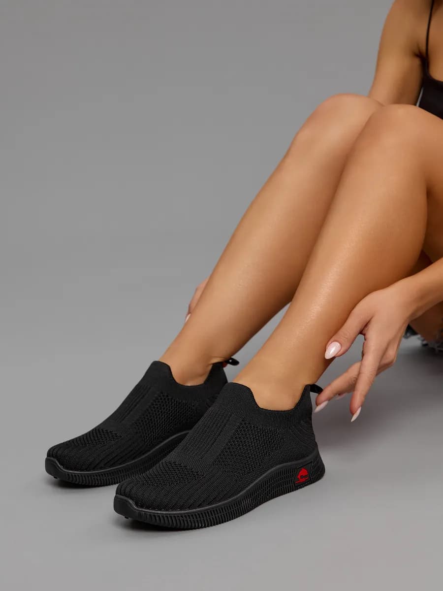 Летние слипоны дышащие текстильные