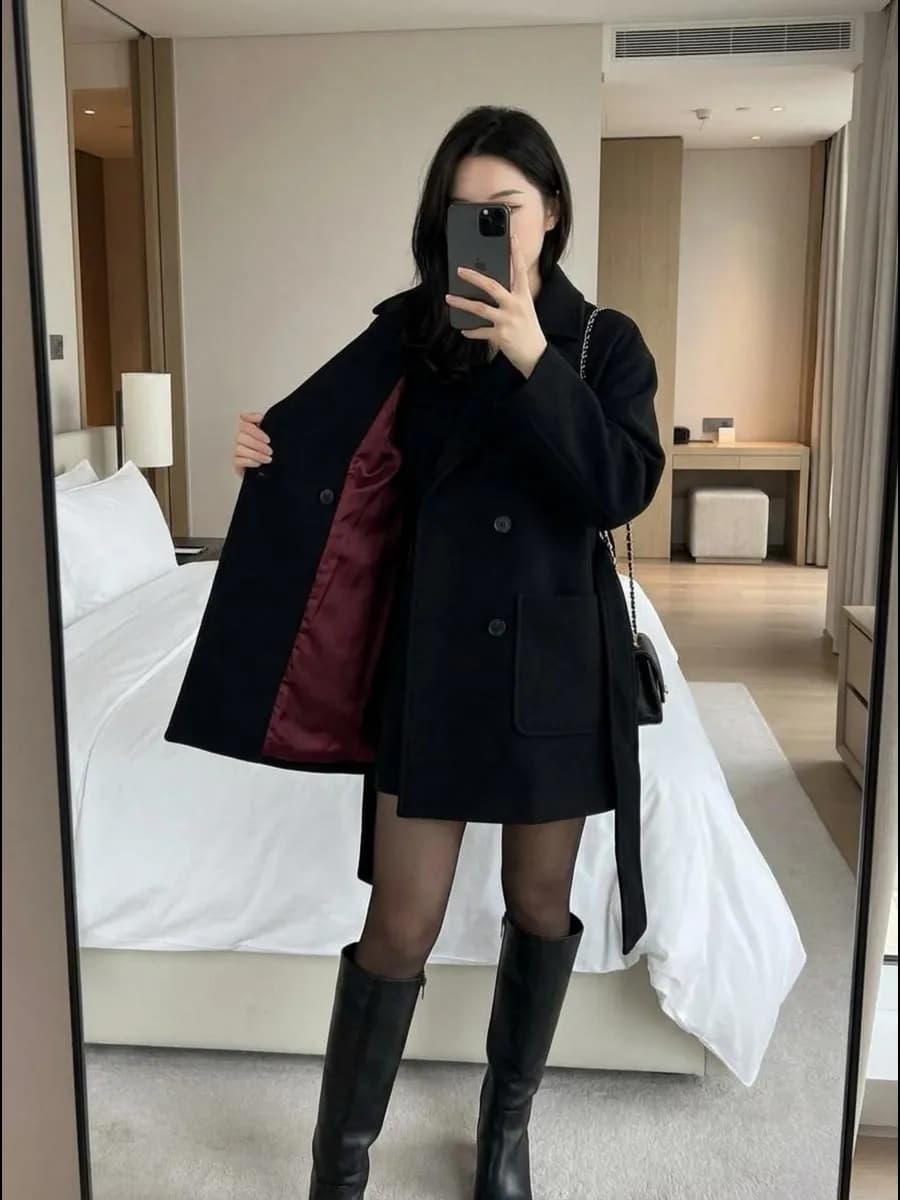 Пальто демисезонное короткий