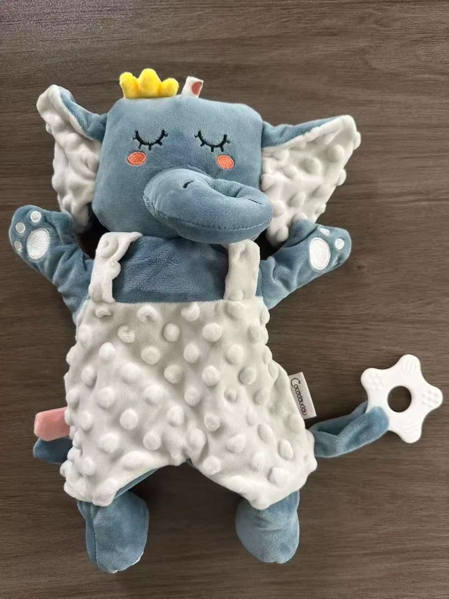 Мягкая игрушка ручная кукла Слоник