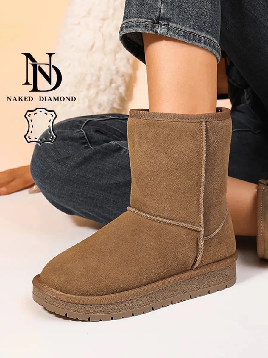 Угги зимние натуральная замша шерсть