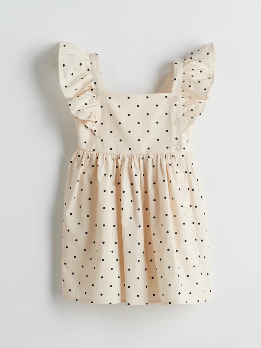 Девочки экрю Платье для девочки