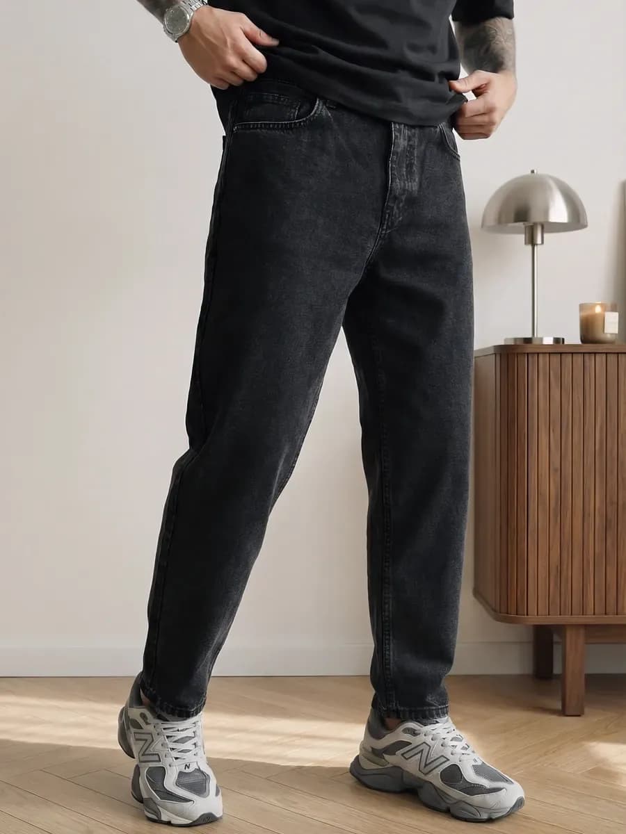 Джинсы бананы турецкие широкие