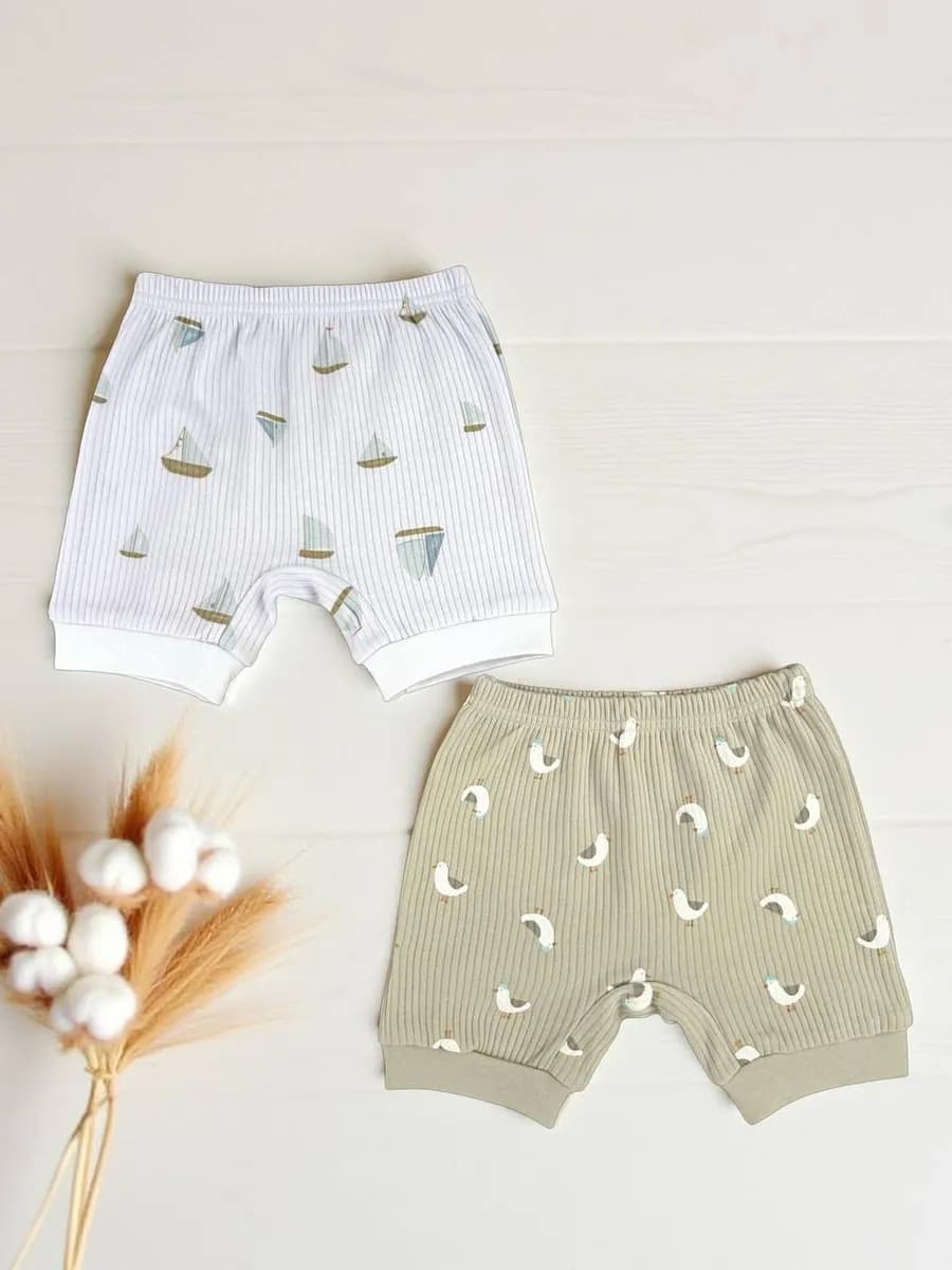 Шорты для новорожденных набор 2 шт
