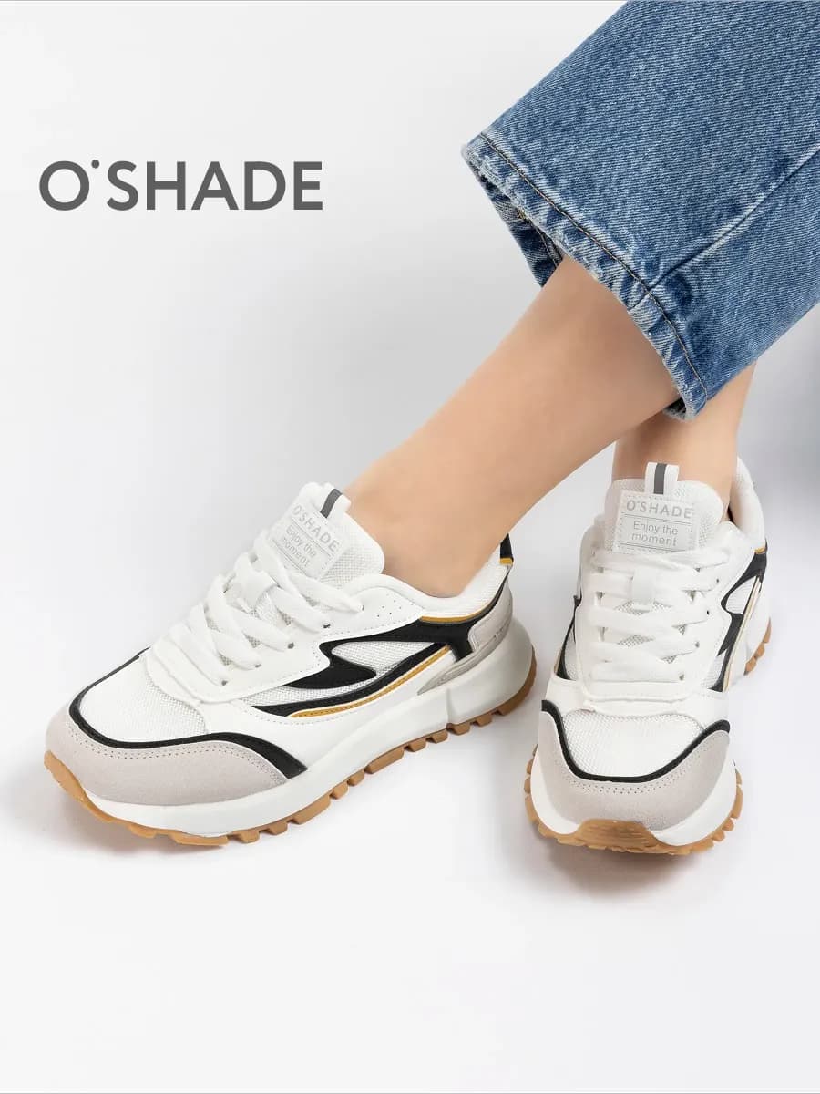 O'SHADE Кроссовки женские белые
