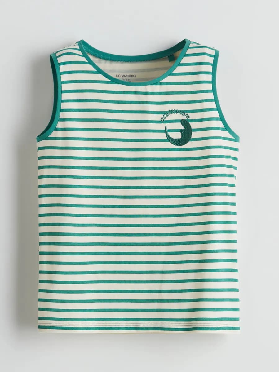 бежевый Мальчики Футболка