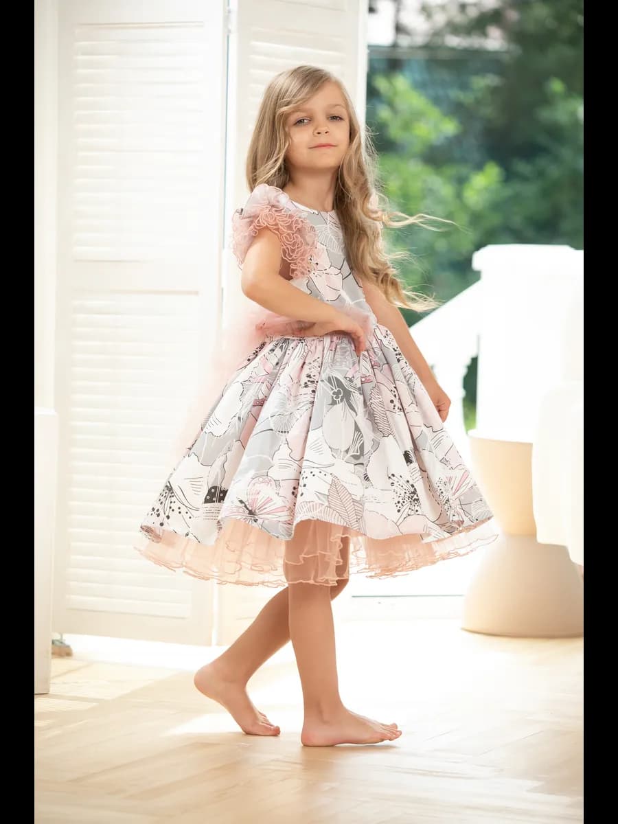 Платье для девочки нарядное праздничное в садик на утренник