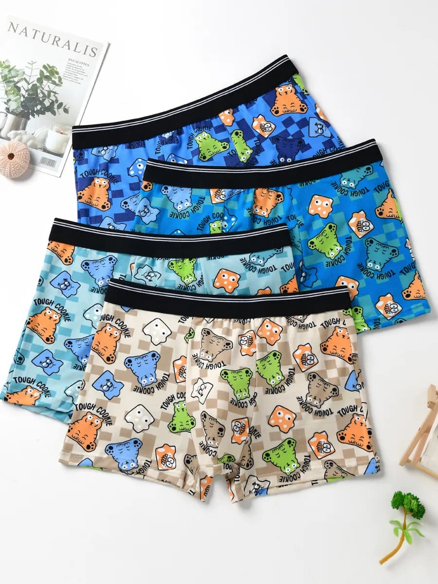 Трусы боксеры детские и подростковые набор