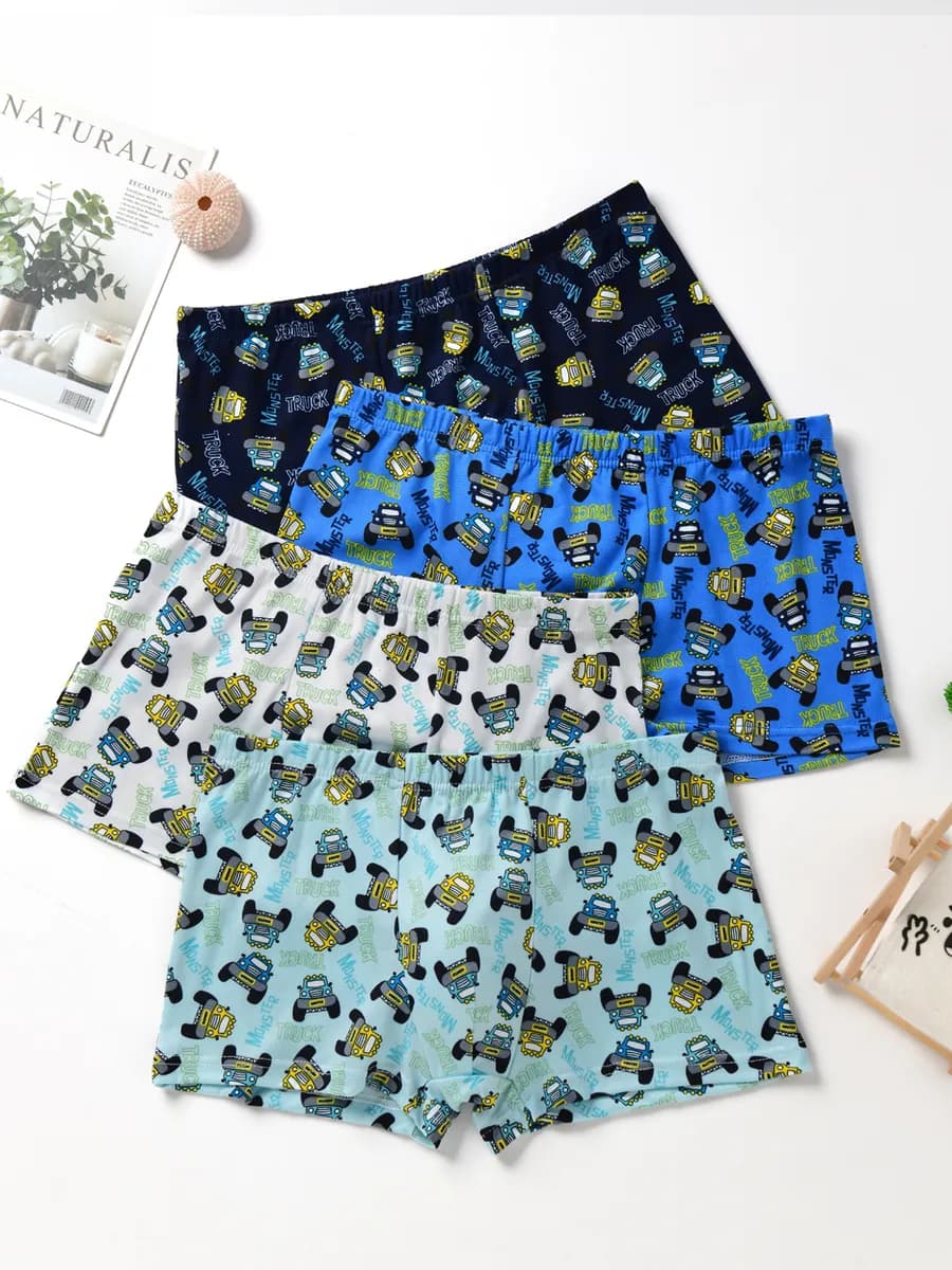 Трусы боксеры детские и подростковые набор