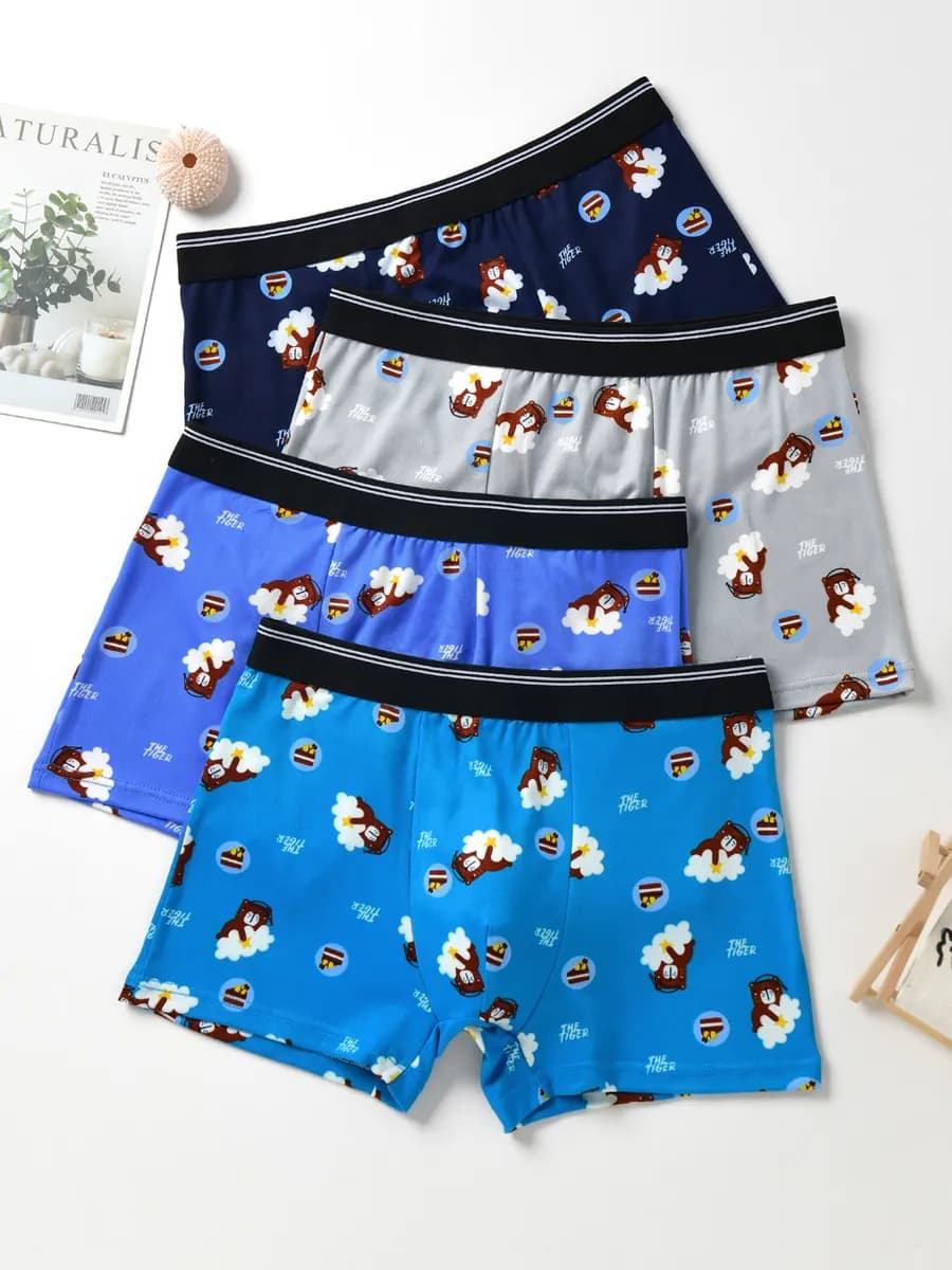 Трусы боксеры детские и подростковые набор
