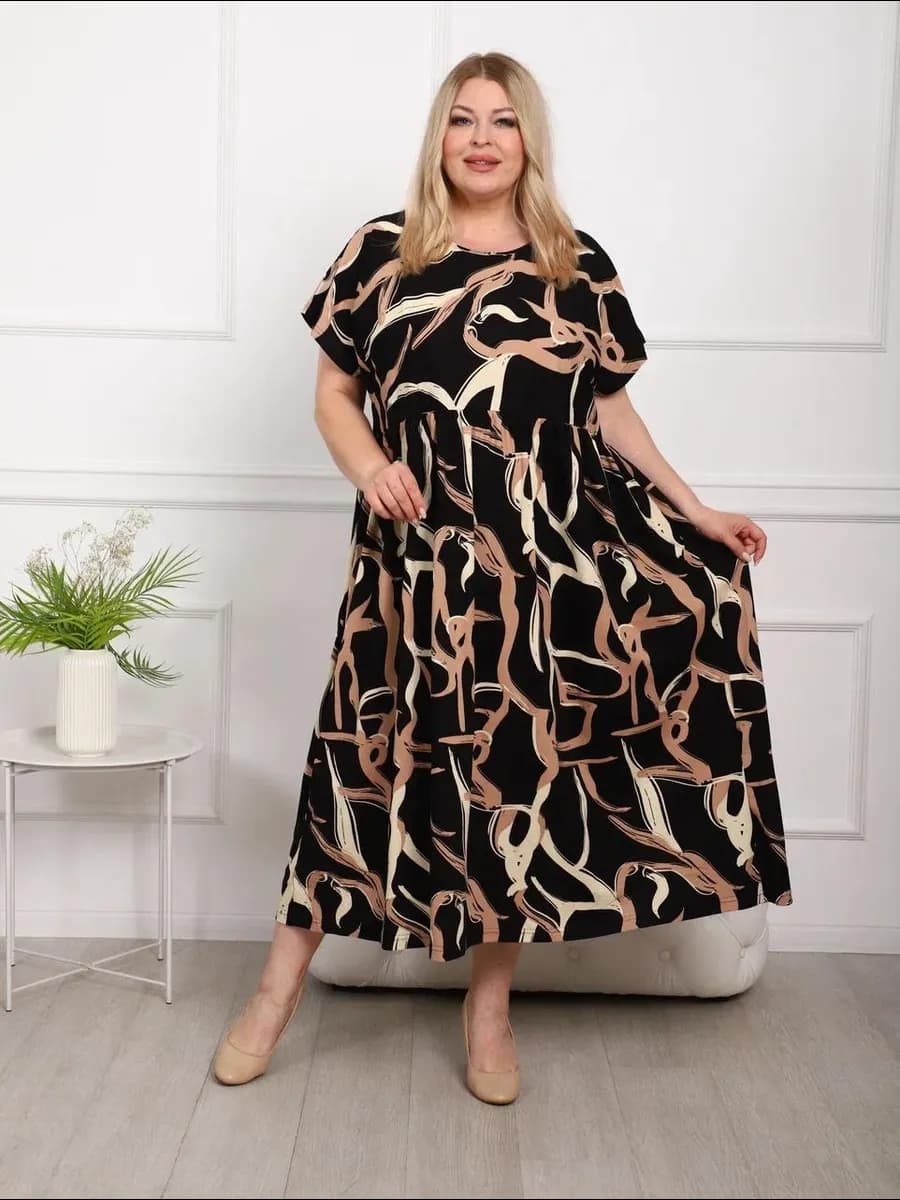 платье домашнее трикотажное