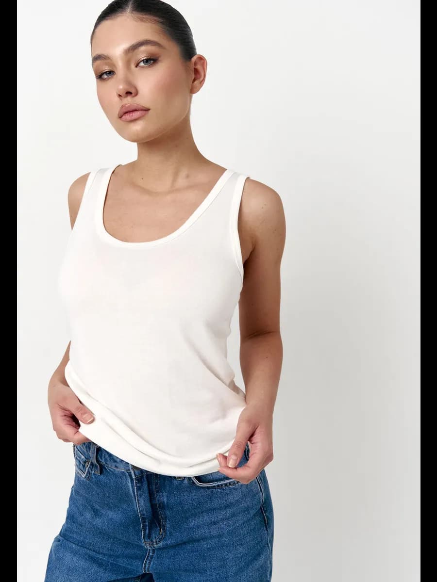 Майка летняя Топ под пиджак базовый