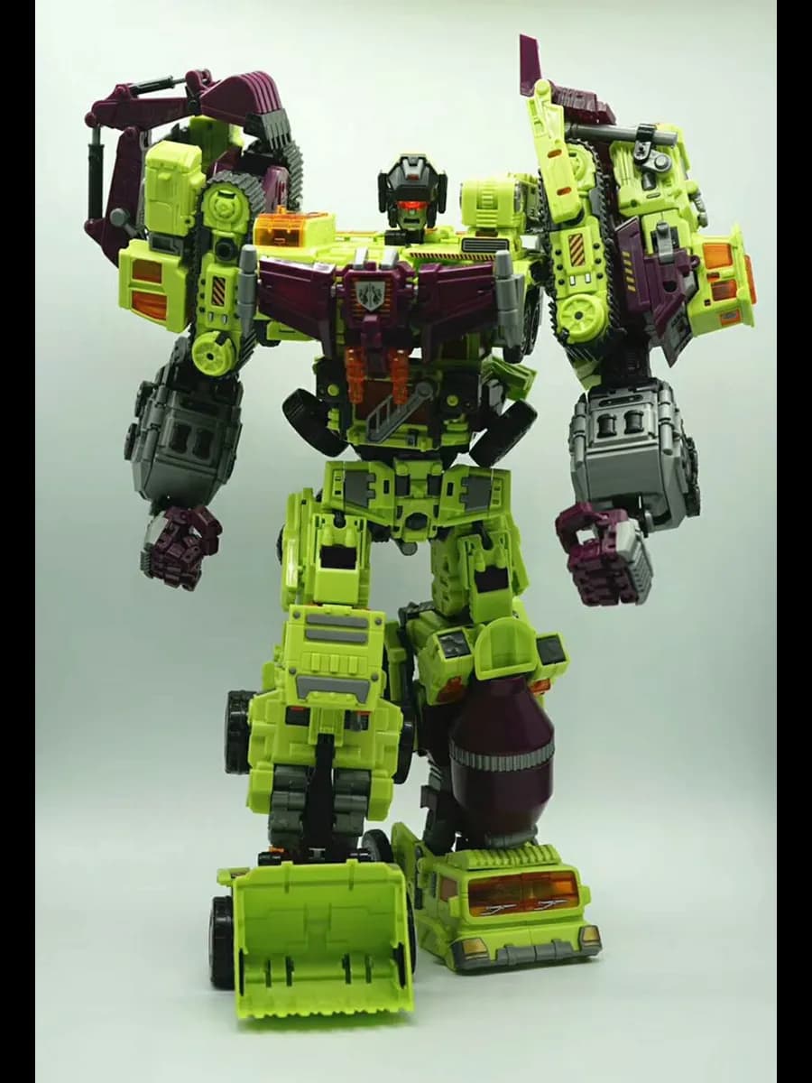 Робот-трансформер Девастатор G1 38см (зелёный)