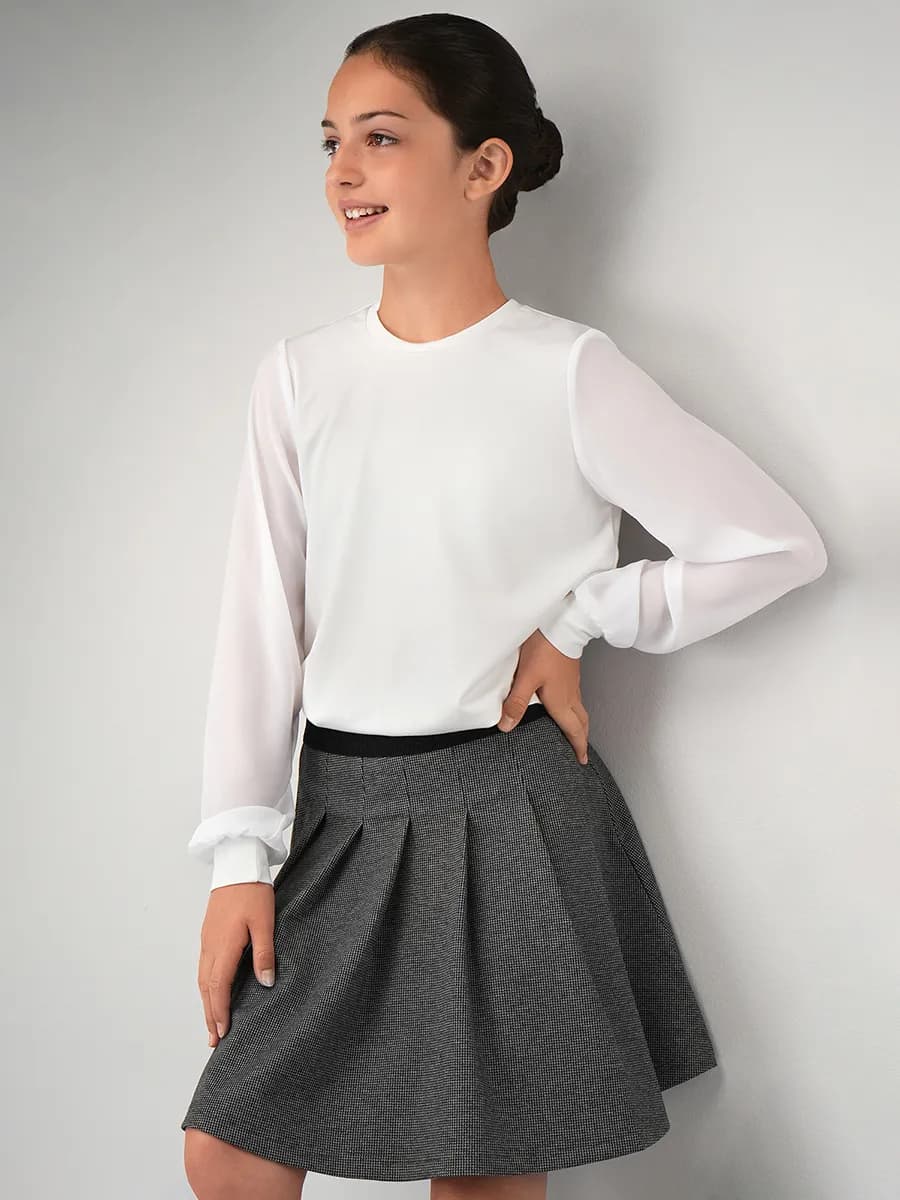 Блузка школьная нарядная для подростков