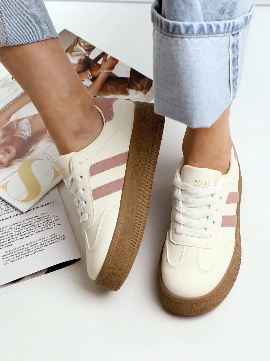 Кеды самба на платформе