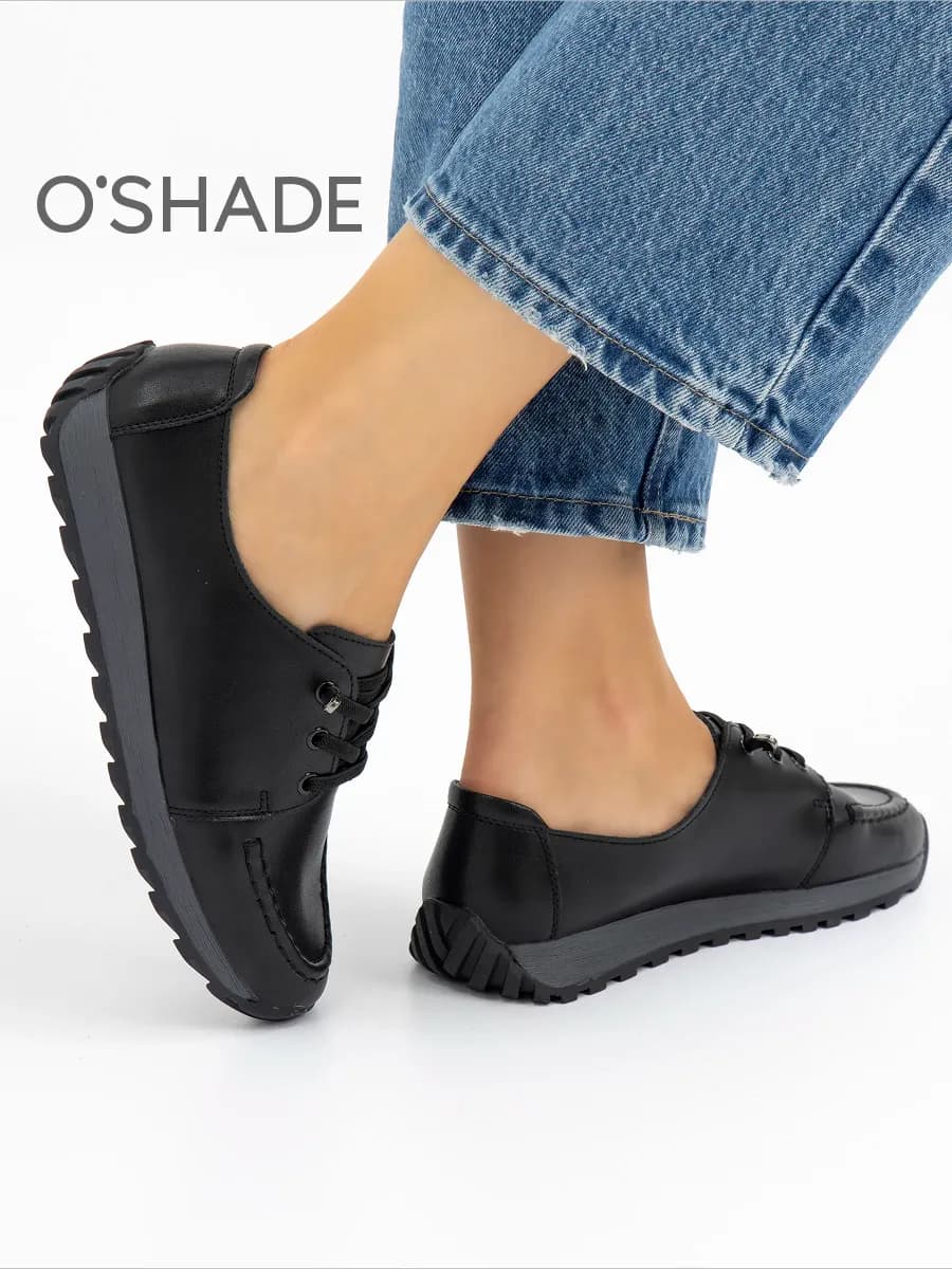 Мокасины женские кожаные