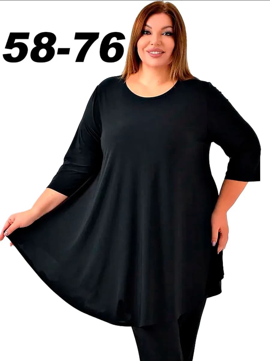 Элегантная блузка для уверенных леди больших размеров