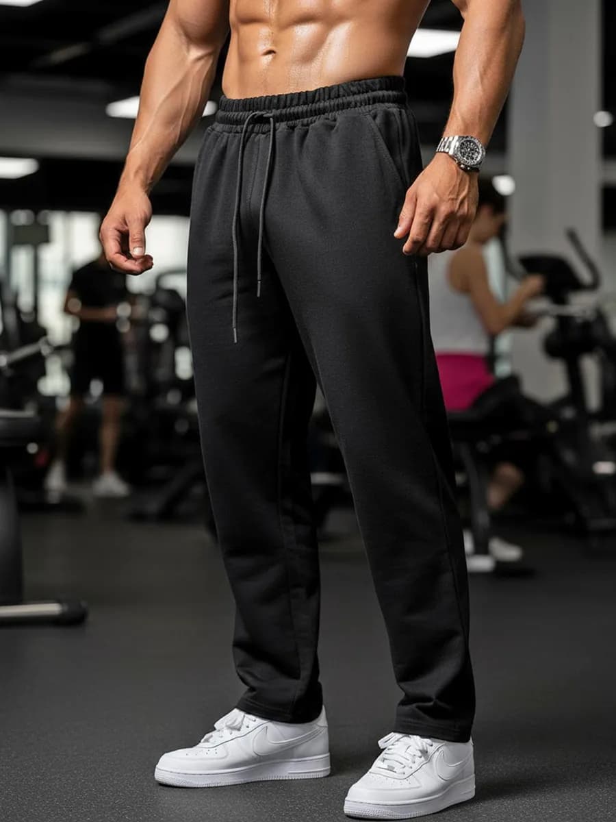 Брюки спортивные прямые