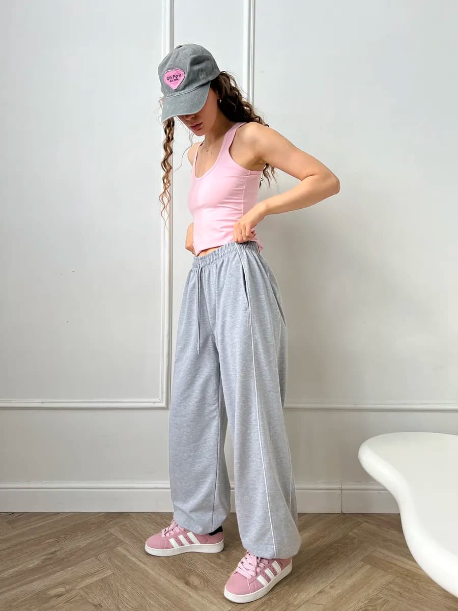 Спортивные штаны широкие оверсайз y2k