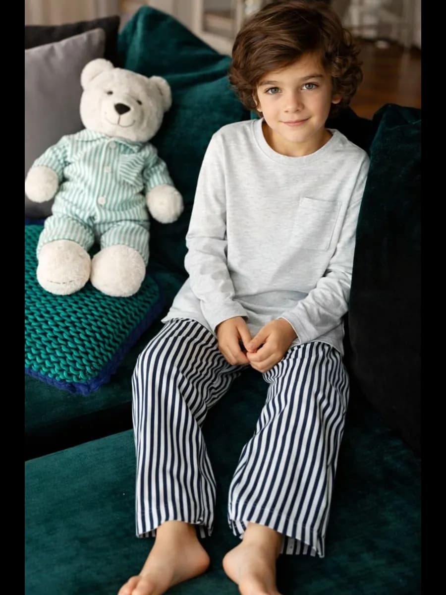 Пижама со штанами хлопок