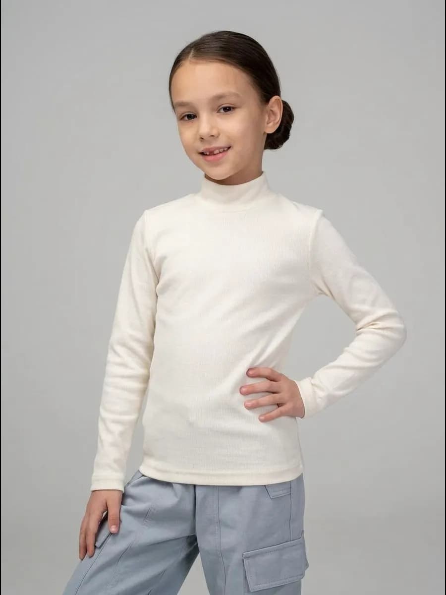 Базовая водолазка для детей и подростков в школу и сад