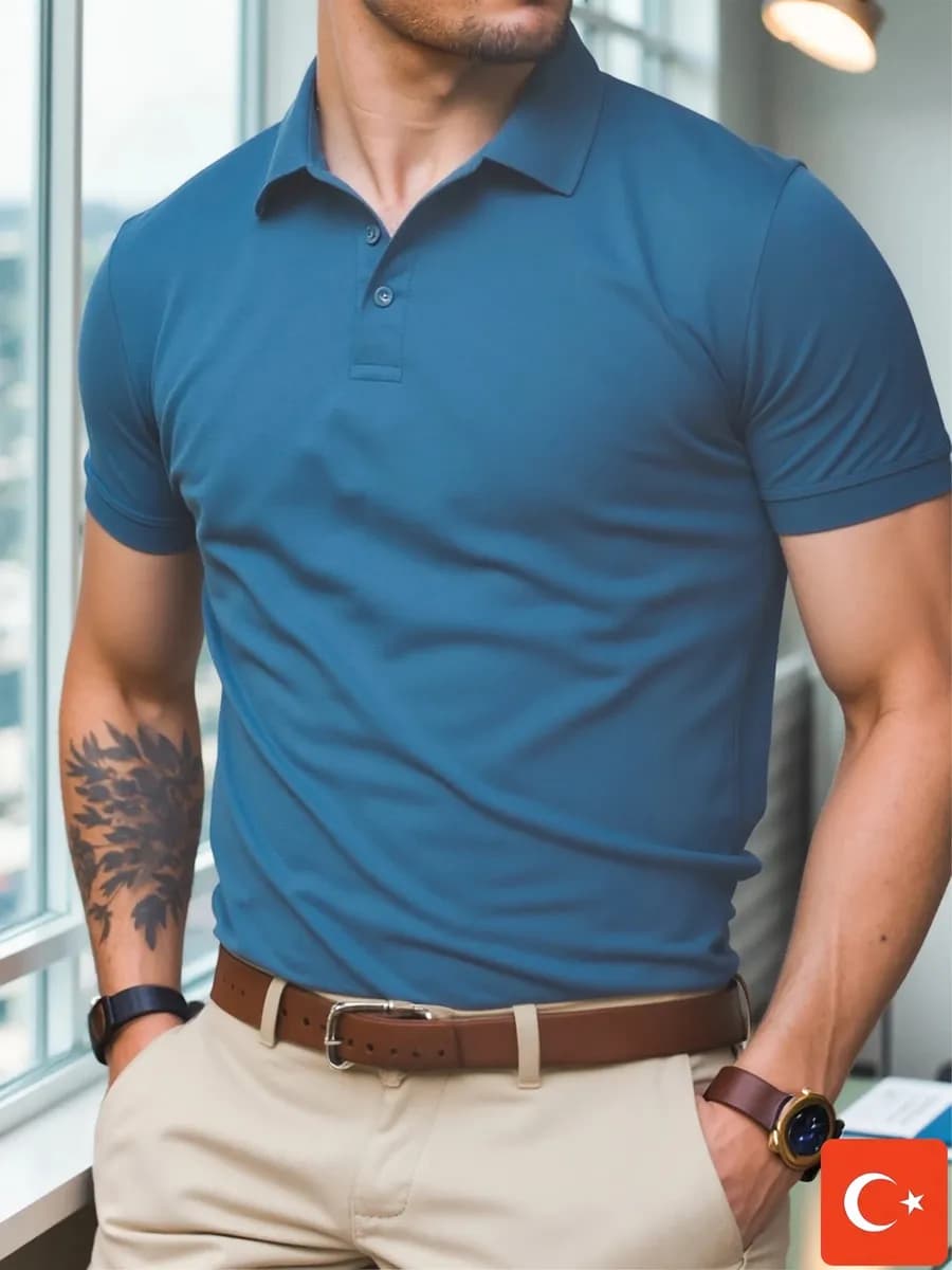 Футболка поло с коротким рукавом Турция