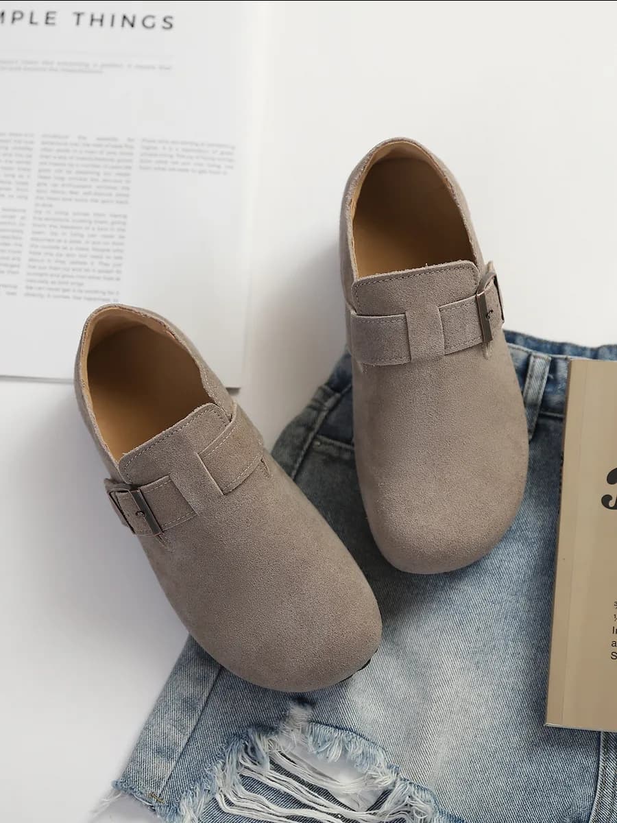 Сабо мюли женские из натуральной кожаные, биркенштоки