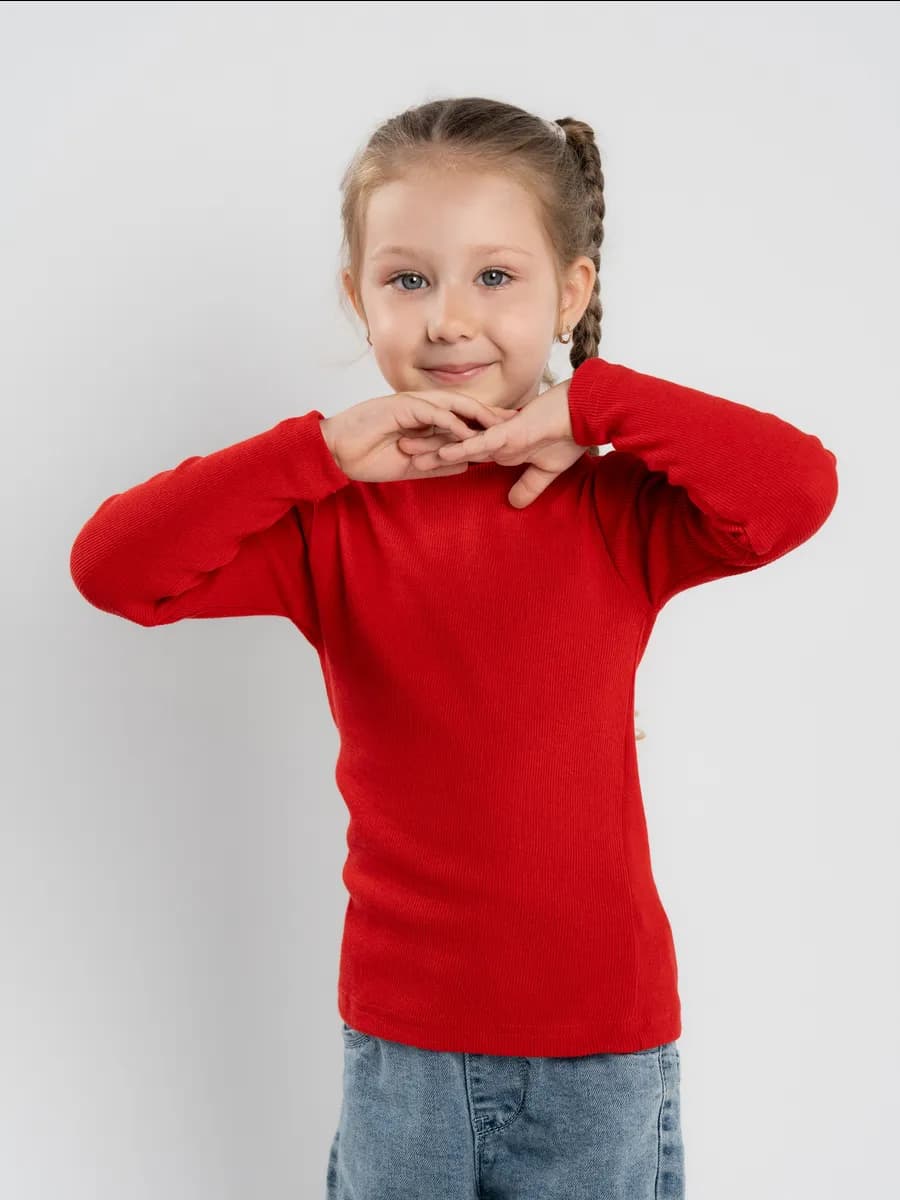 Водолазка для девочки школьная