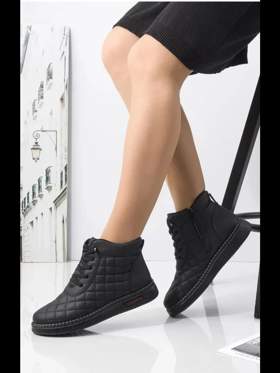 ботинки женские на платформе осенние