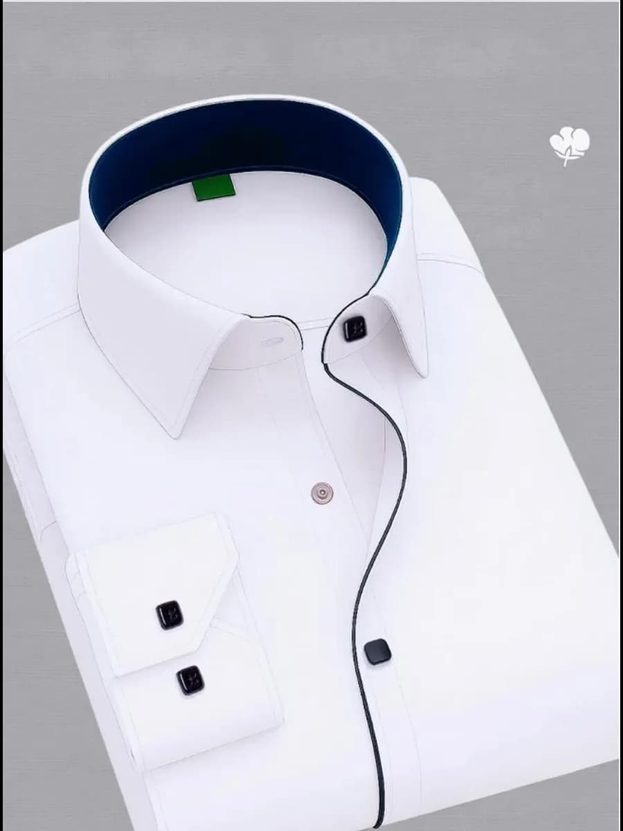 Рубашка школьная с длинным рукавом