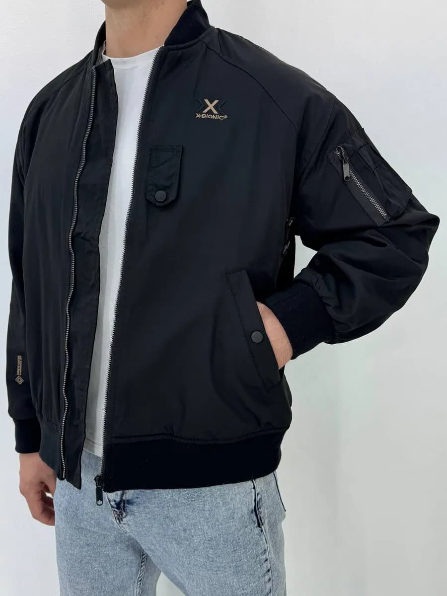 Бомбер мужской оверсайз