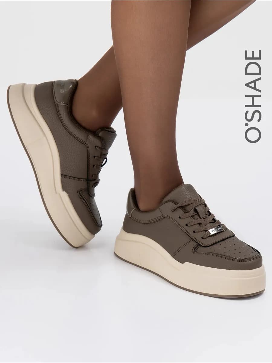 Кеды женские натуральная кожа