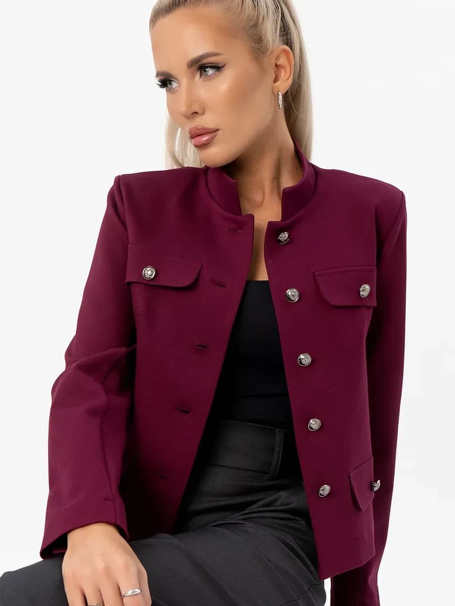 Пиджак жакет укороченный old money