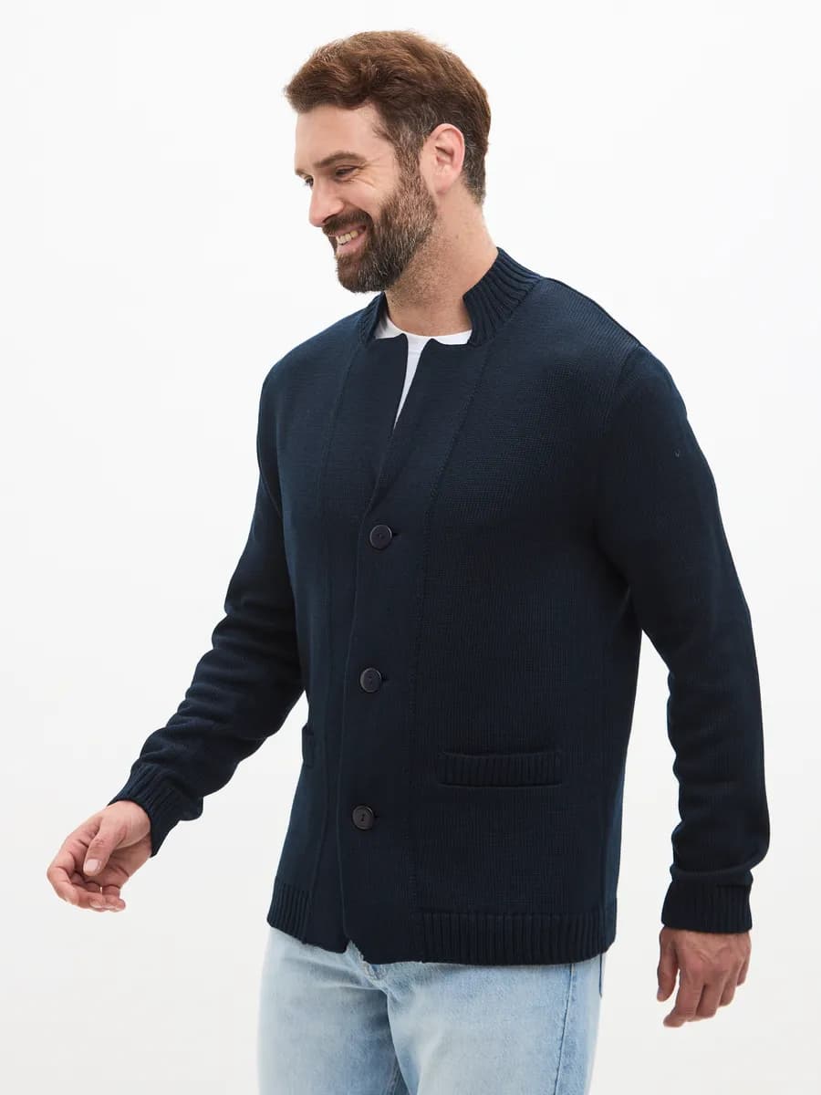 Кардиган вязаный на пуговицах