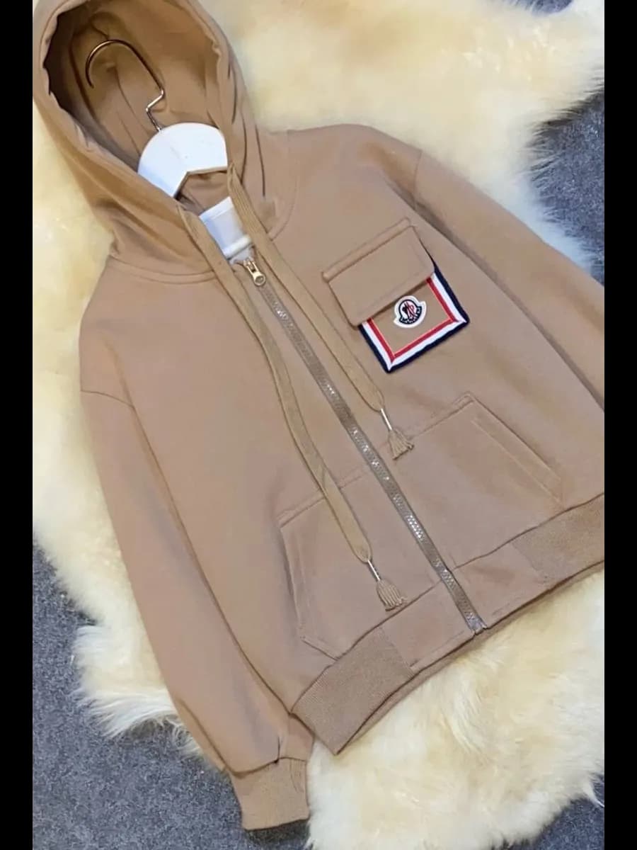 Толстовка детская кофта с молнией оверсайз