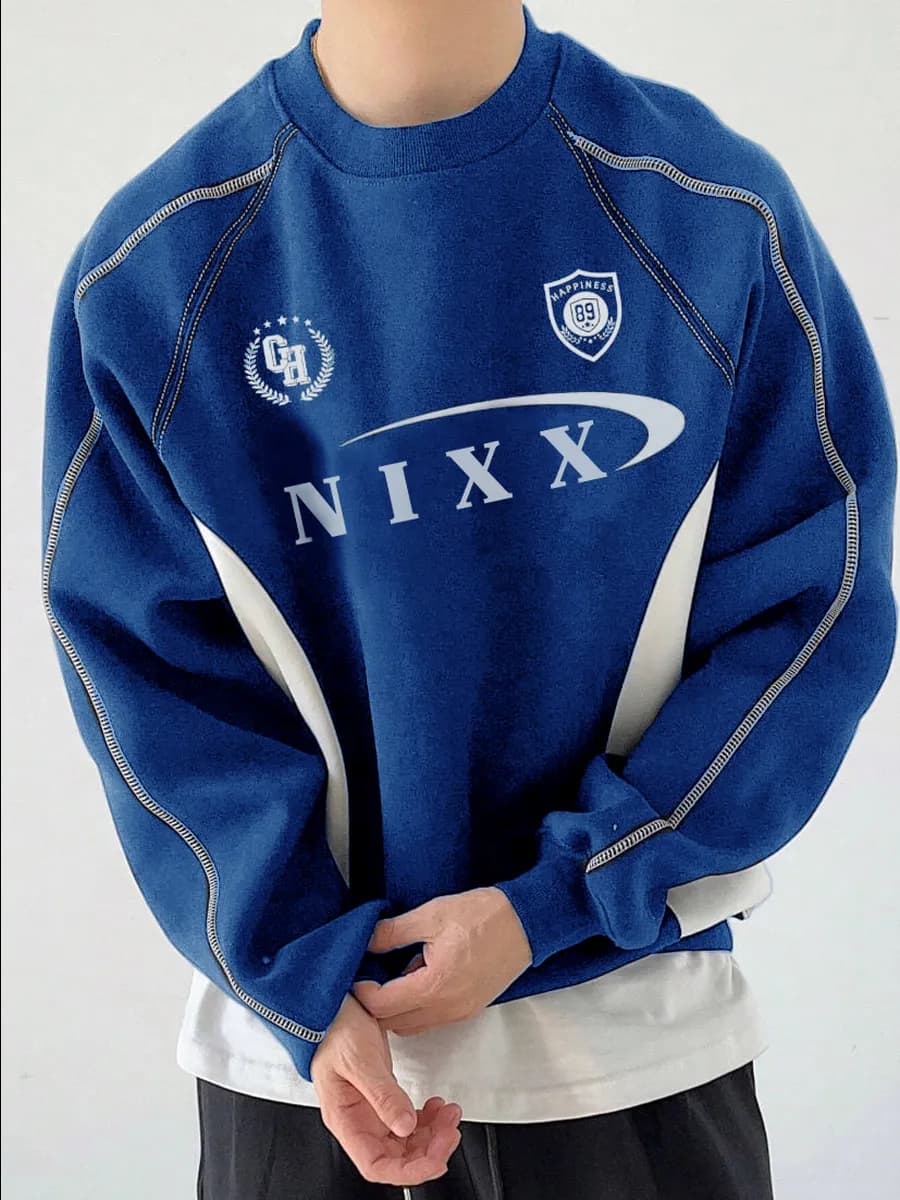 Свитшот мужской оверсайз