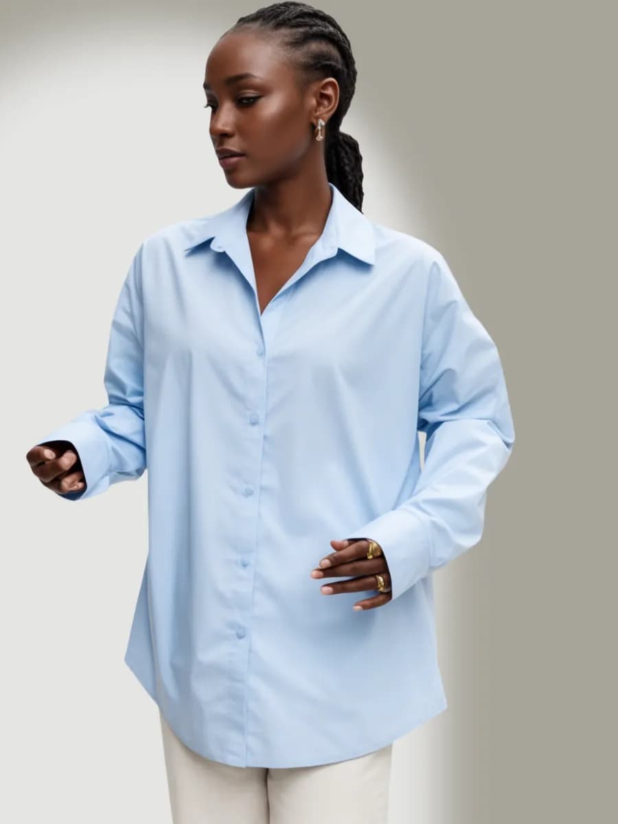 Рубашка классическая в офис