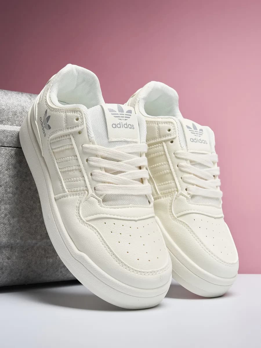 Кроссовки адидас forum low кеды белые