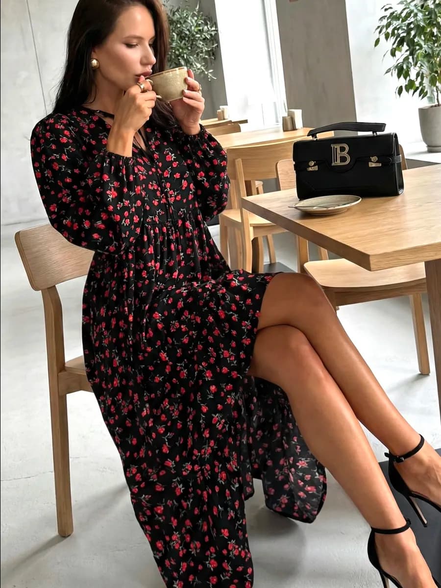 Платье длинное праздничное