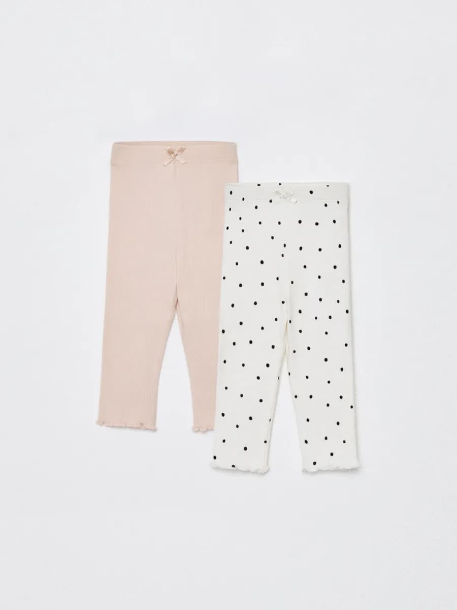 Брюки трикотажные хлопок, набор 2 шт