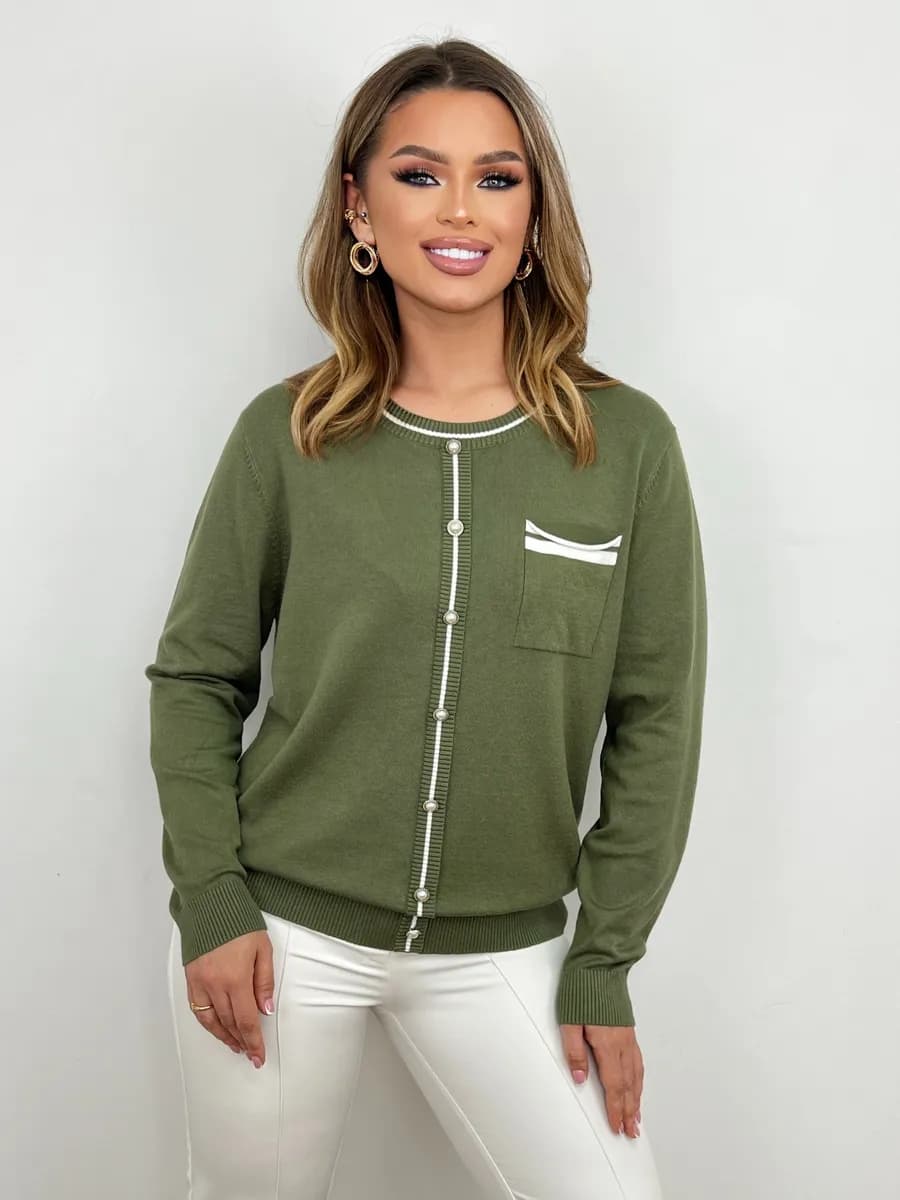 Офисный джемпер с кашемиром