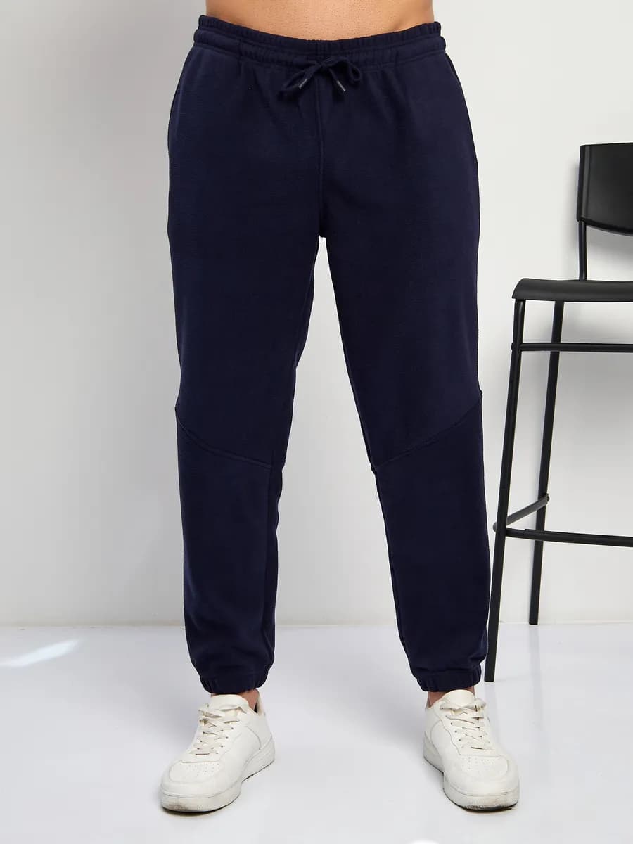 Брюки джоггеры флисовые спортивные
