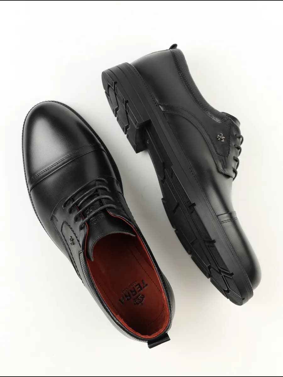 Туфли кожаные классические дерби оксфорды броги