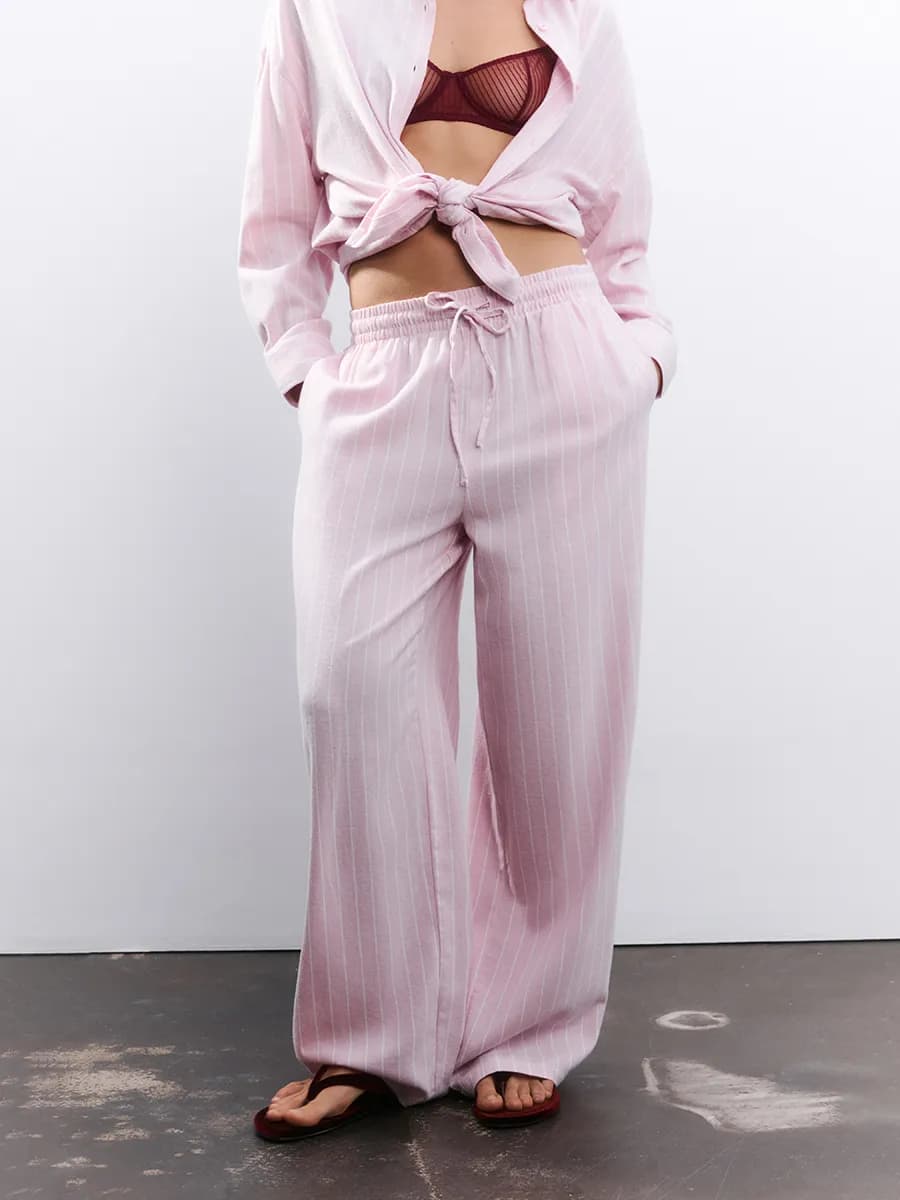 Брюки домашние из хлопка